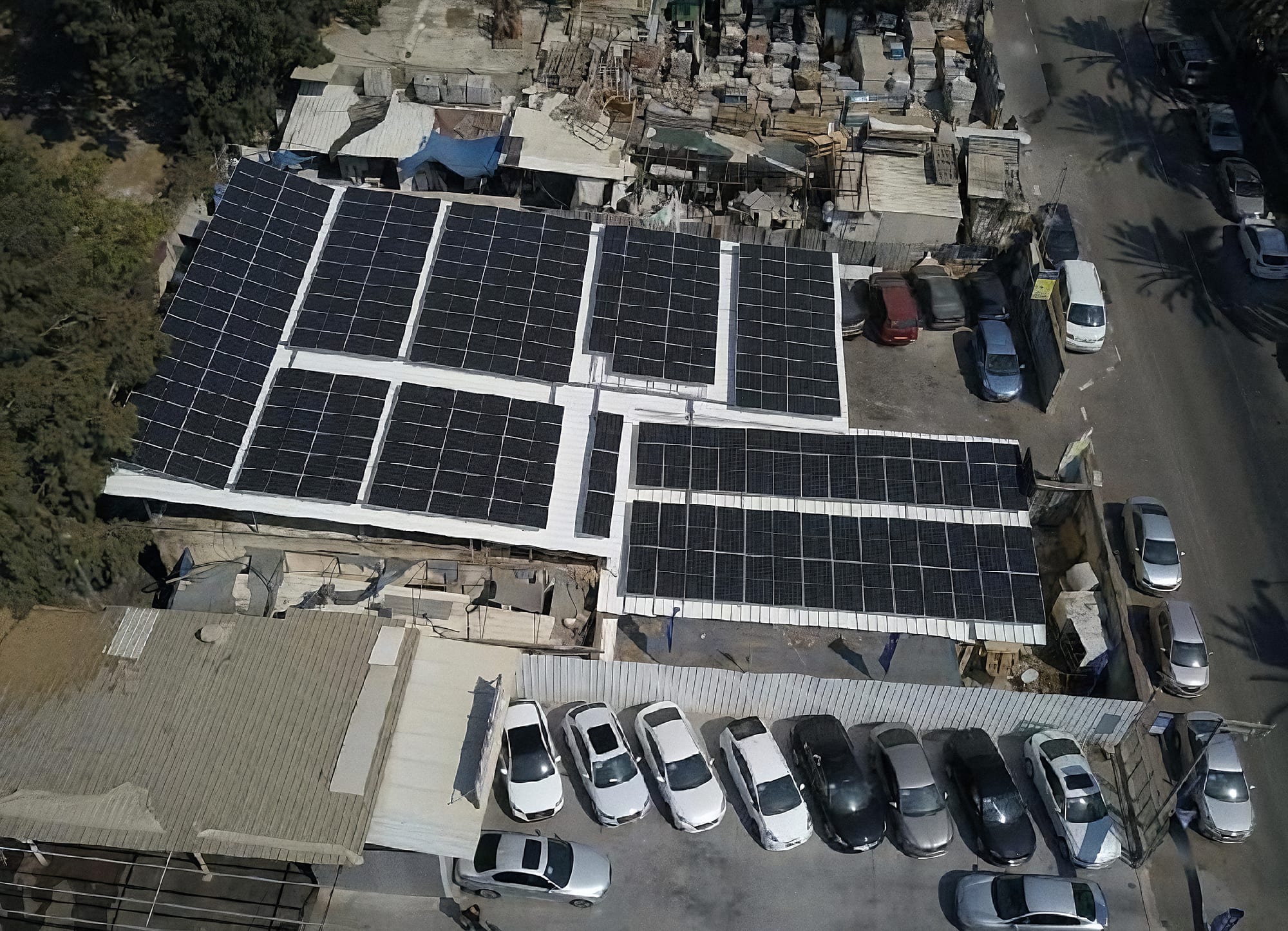 Industrial Rooftop Solar System — 1